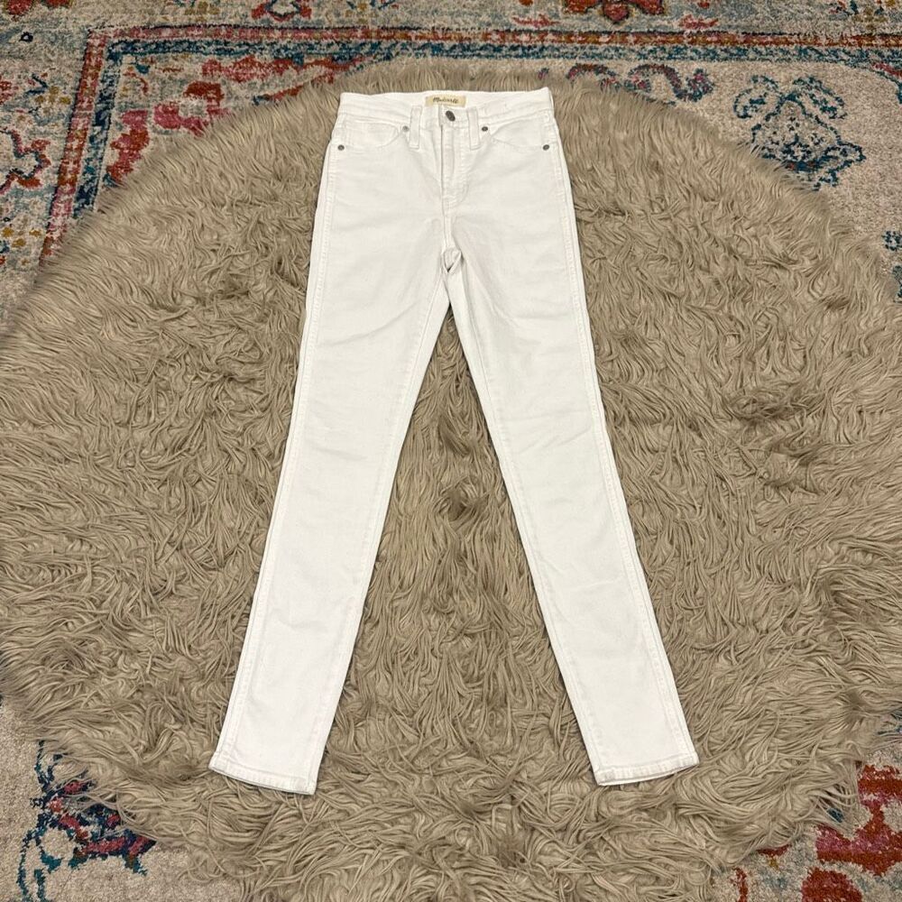 Madewell 10” high-rise skinny jeans size 24